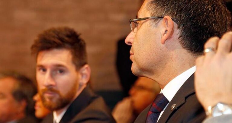 El presidente del Barcelona está dispuesto a renunciar para que Messi se quede