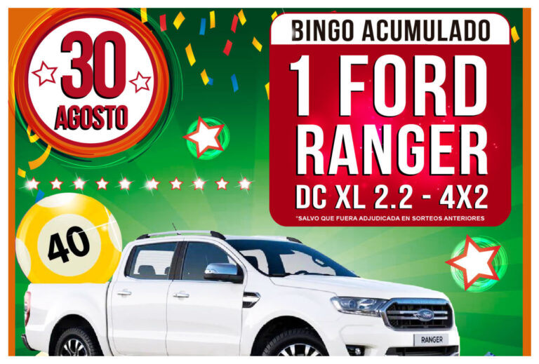 Este  domingo el Telebingo Chubutense pone en juego 800 mil pesos y una camioneta