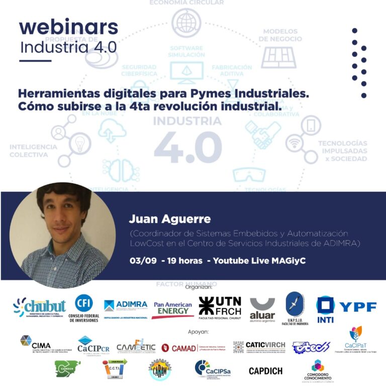 Continúa el ciclo de charlas online y gratuitas de Industria 4.0
