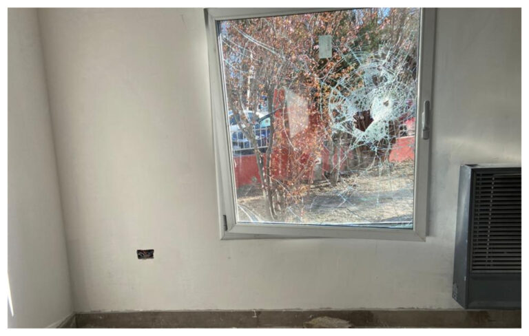 Vándalos generaron destrozos en la ampliación de la sede de Fundación Crecer