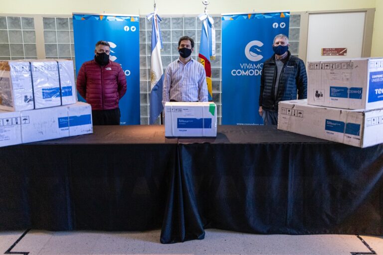 El Área Programática Sur recibirá la donación privada de respiradores