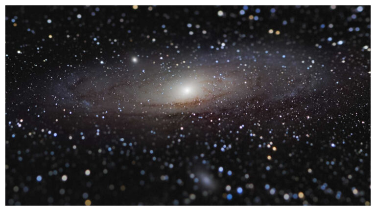 ‘»Galaxia de Andrómeda al alcance de la mano»:  la ganadora del concurso fotográfico 2020