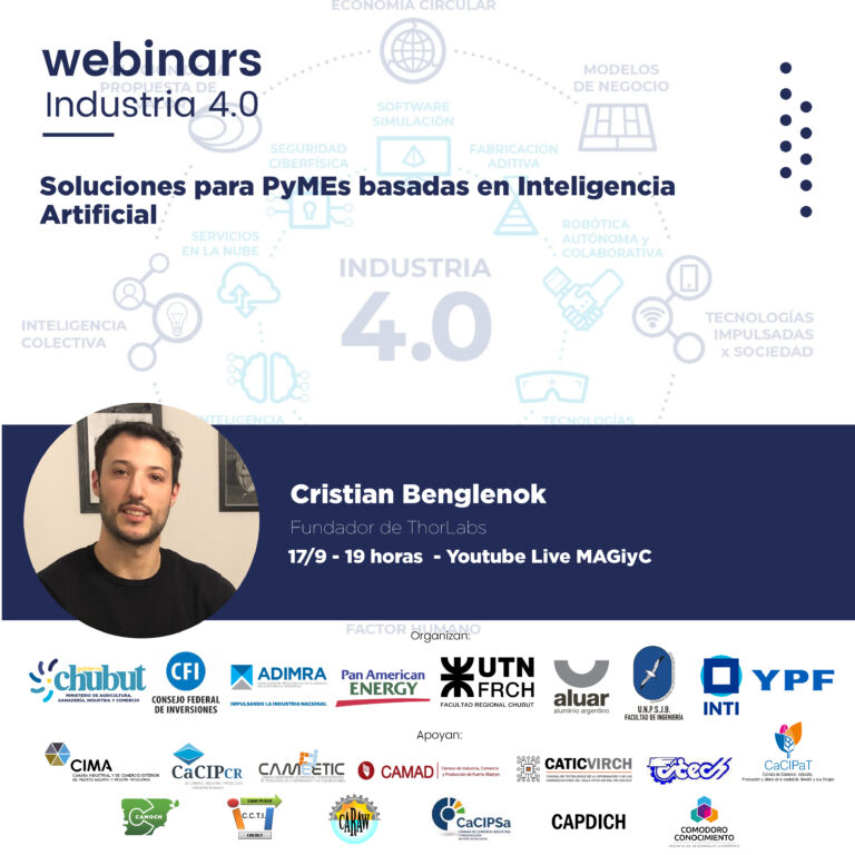 Nueva charla sobre tecnologías para PyMEs: Soluciones basadas en inteligencia artificial