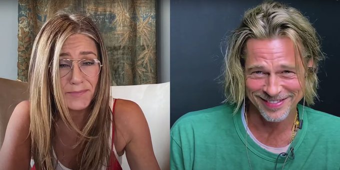 Brad Pitt y Jennifer Aniston volvieron a encontrarse: «Creo que sos muy sexy»