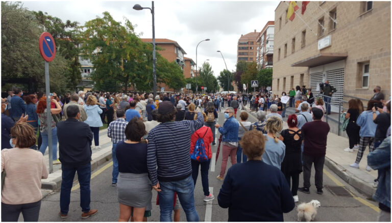 Protestas en Madrid a horas de nuevas restricciones por el coronavirus