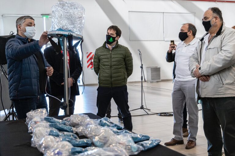 Comodoro pondrá en uso cascos de oxígeno para el tratamiento del Covid-19