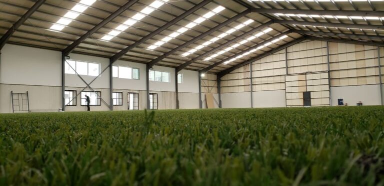 Avanzan las obras complementarias del Complejo Deportivo de Kilómetro 5