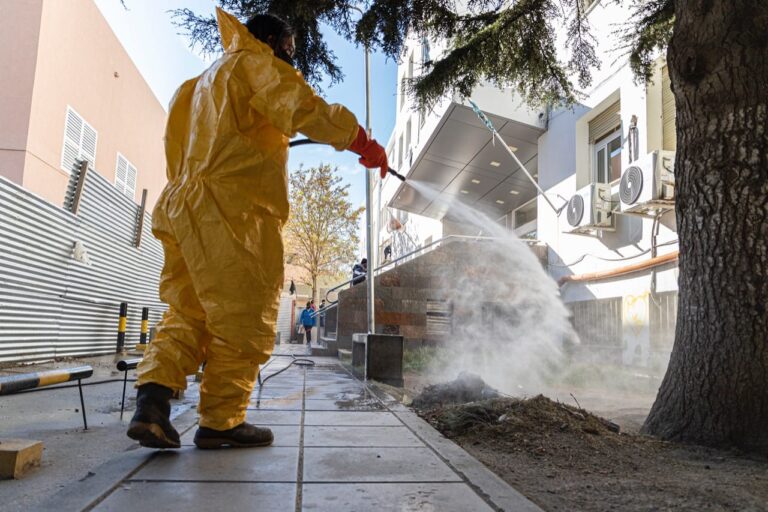 La Municipalidad suma esfuerzos y recursos en tareas de desinfección