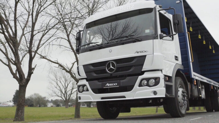 Presentan en Argentina el nuevo Mercedes-Benz Atego 1721 automatizado