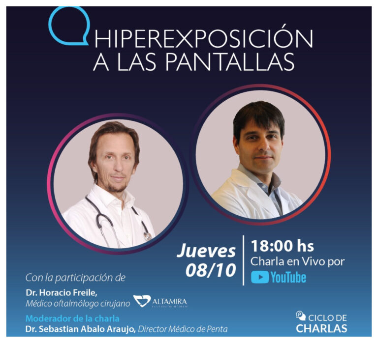 Hoy charla en vivo: Hiperexposición a las pantallas