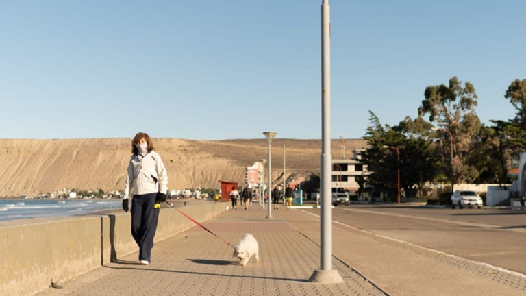 Coronavirus: Rada Tilly bajó la curva de contagios