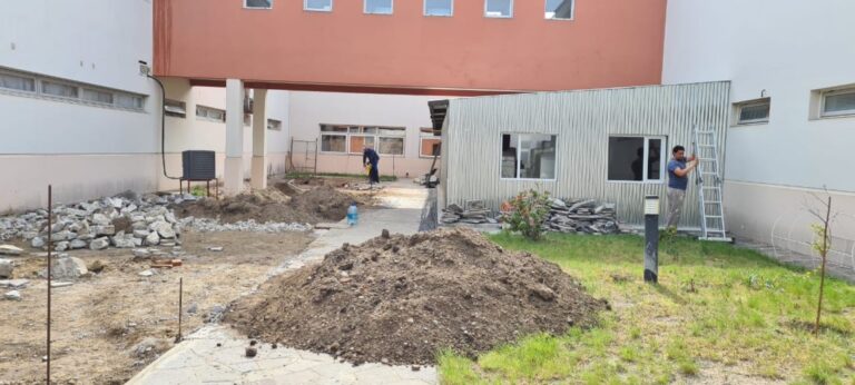 Santa Cruz: Comenzó la obra de ampliación del Laboratorio del Hospital Zonal