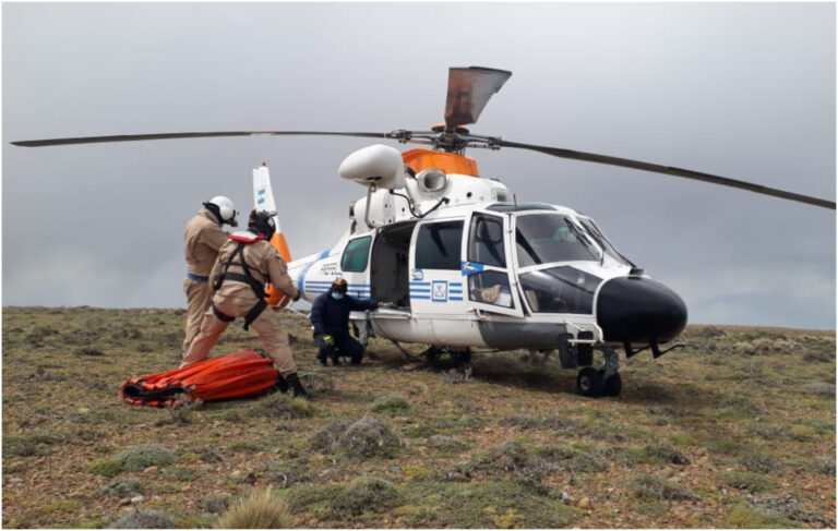 Prefectura colabora en el incendio en la estancia Los Manantiales