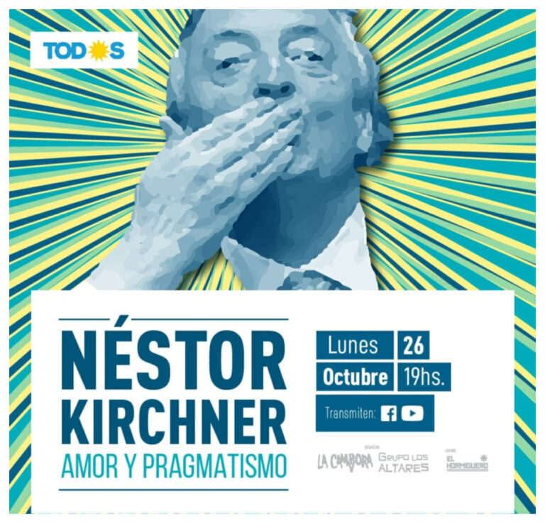 Homenaje a Néstor Kirchner: realizarán un conversatorio online hoy a las 19 horas