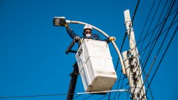 Reducción de calzada por tareas en el servicio eléctrico en Avenida Yrigoyen