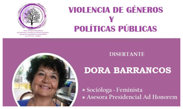 La socióloga, historiadora y feminista argentina, Dora Barrancos, dará una charla el 5 de noviembre
