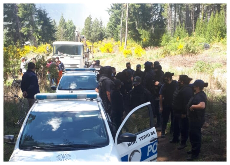 Desactivaron intento de usurpación de 13 hectáreas en Lago Puelo