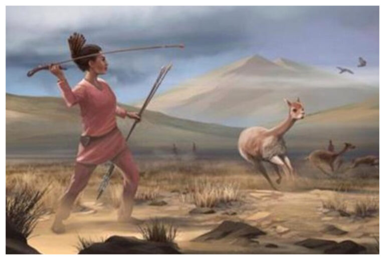 Las mujeres cazaban a la par de los hombres en la prehistoria
