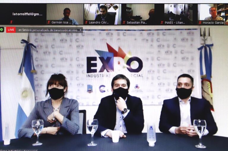 Provincia participó de la apertura de la 7° Edición de la Expo Industrial y Comercial de Comodoro