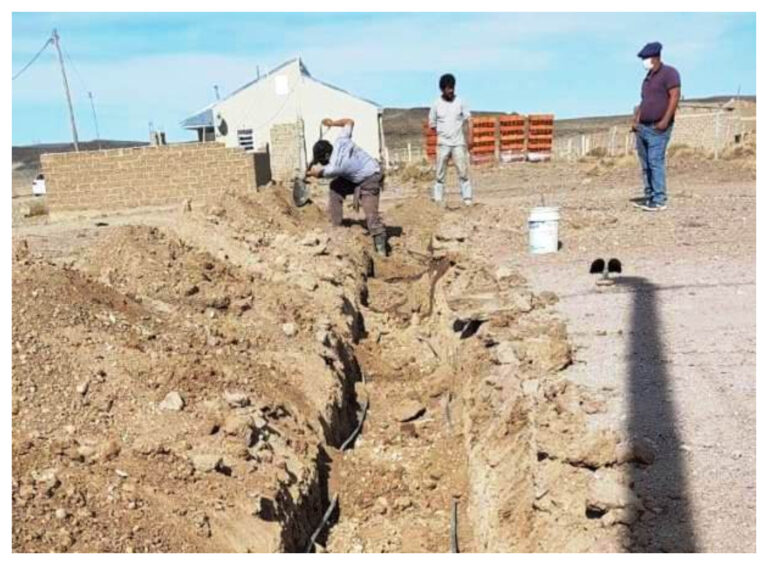 Gan Gan: Se finalizó la obra de extensión de red de agua que beneficiará a 25 familias