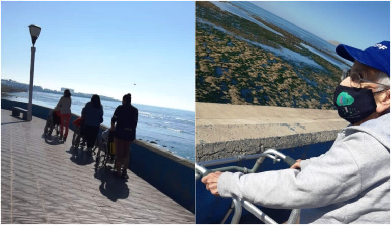 El Hogar de Ancianos Pablo VI comenzó con el proyecto «Caminatas Saludables»