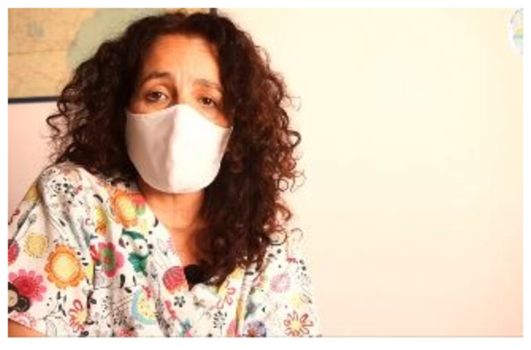 La pediatra María Joaquina Provedo invitó a las familias a completar el esquema de vacunación
