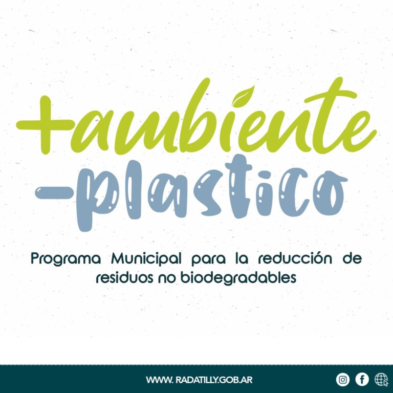 Ya está en marcha en Rada Tilly el programa «Más ambiente menos plástico»