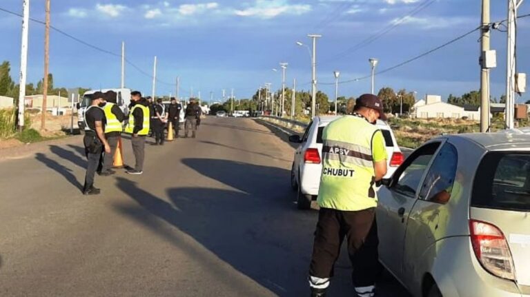 Chubut: 73 conductores retirados de la vía pública por alcoholemia y narcolemia positivas