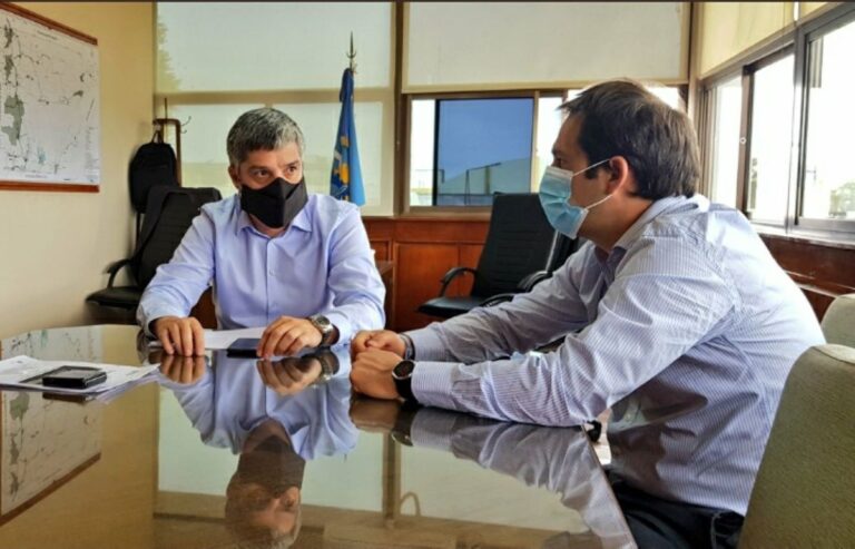 El intendente Luque se reunió con el Ministro de Infraestructura provincial