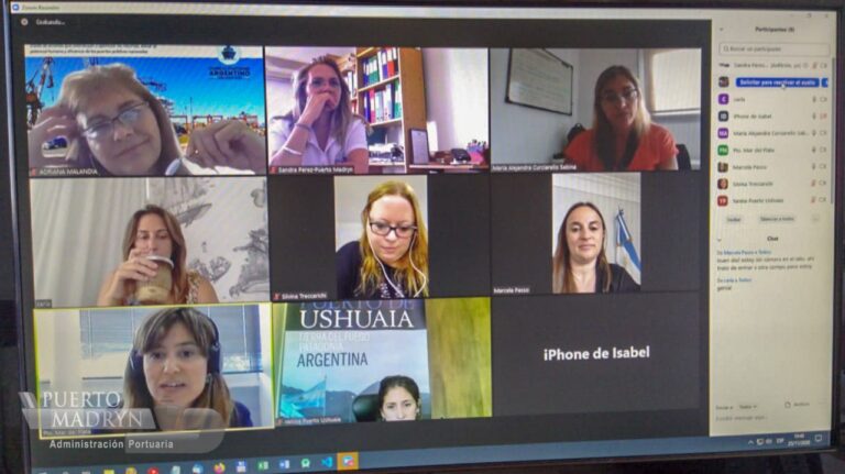 Se reunió en forma virtual la Subcomisión de Género del Consejo Portuario Argentino