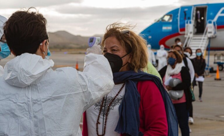 Los viajeros que ingresen a Chubut desde el exterior del país deben aislarse por 10 días