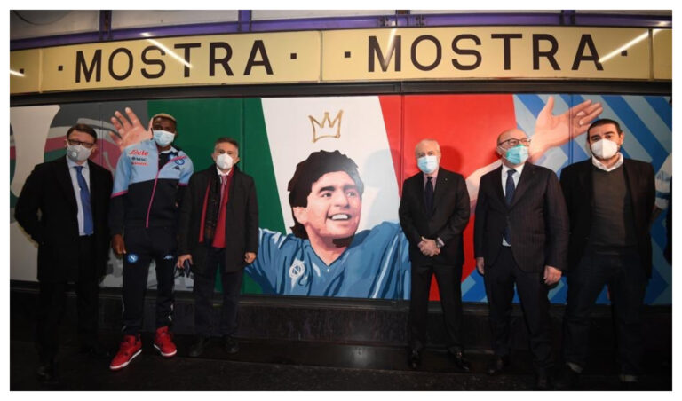 El Napoli impuso a su estadio el nombre «Diego Armando Maradona»
