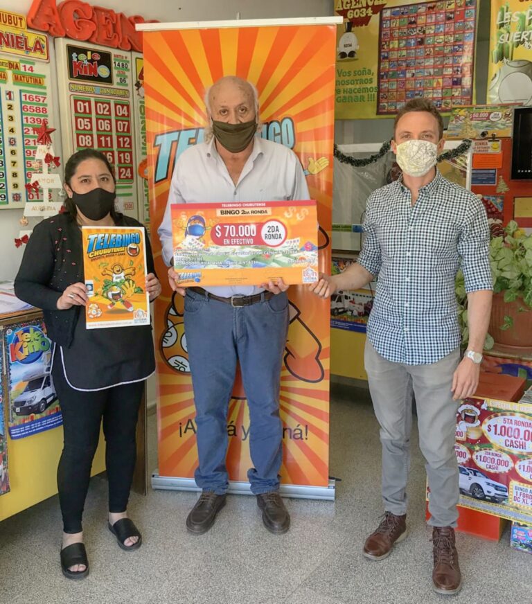El Telebingo Chubutense premió a vecinos de distintos puntos de la provincia