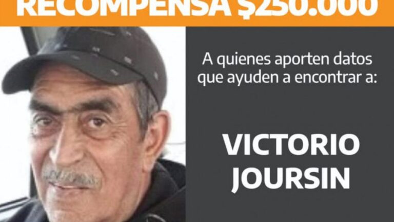 Se cumple un año y medio de desaparición de Victorio Joursin