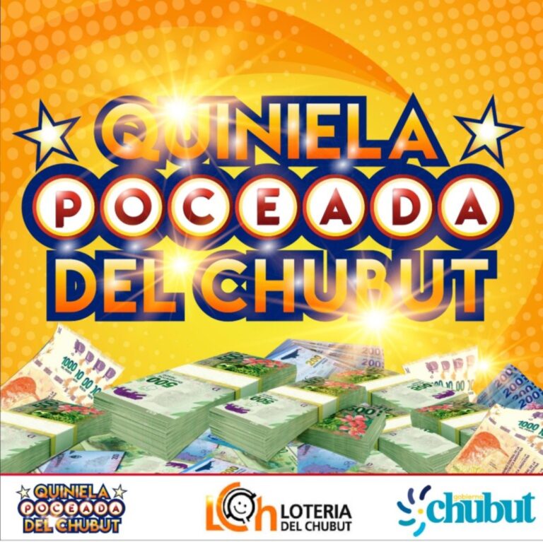 Lotería del Chubut: La Poceada vacante con más de 600.000 pesos