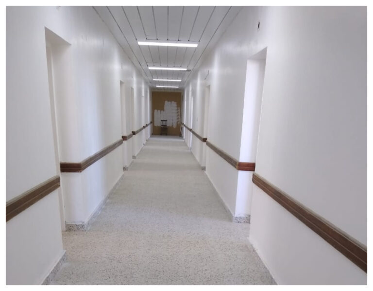 El Gobierno provincial realizó obras refacción y acondicionamiento en el Hospital Alvear de Comodoro Rivadavia