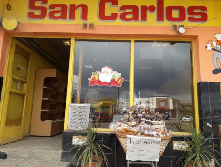 Fiestas de fin de año: La Panadería «San Carlos» regala 200 pan dulces y sidra