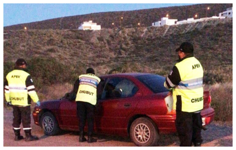 Chubut: 45 vehículos retirados de la vía pública por alcoholemias y narcolemias positivas