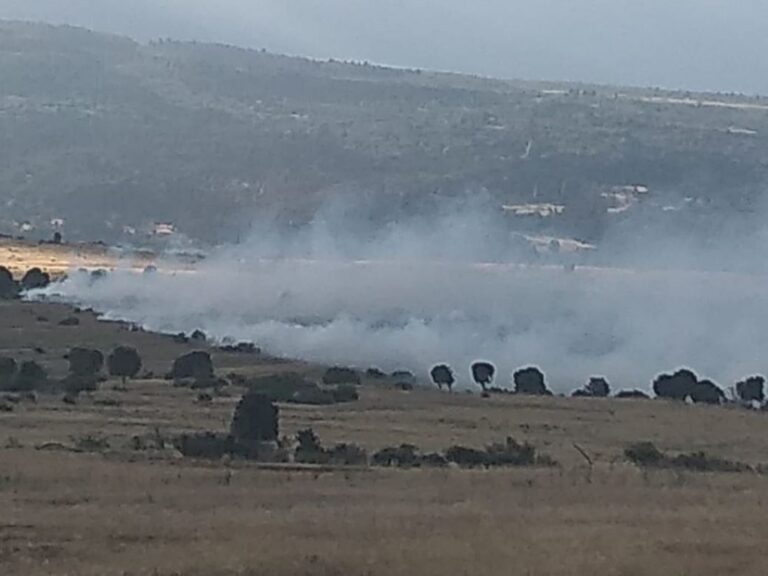 Brigadistas trabajaron en incendio registrado entre Esquel y Trevelin