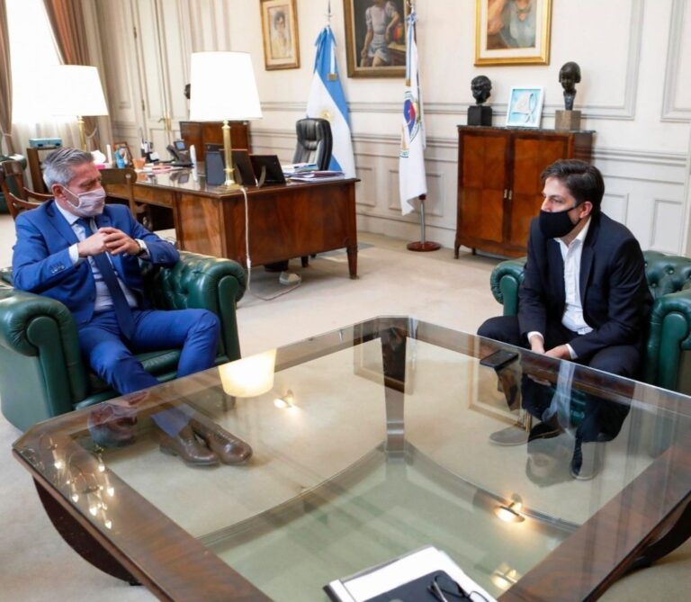 Chubut: Arcioni se reunió con el Ministro de Educación de la Nación para proyectar obras