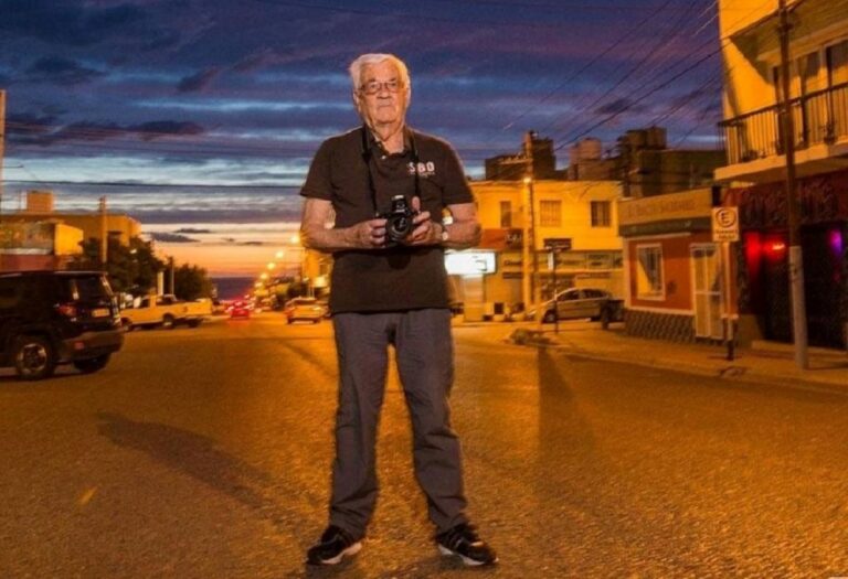 Despedida al icónico fotógrafo de Comodoro, Teodoro Nürnberg