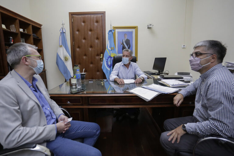 Arcioni delineó la continuidad de gestiones de obras