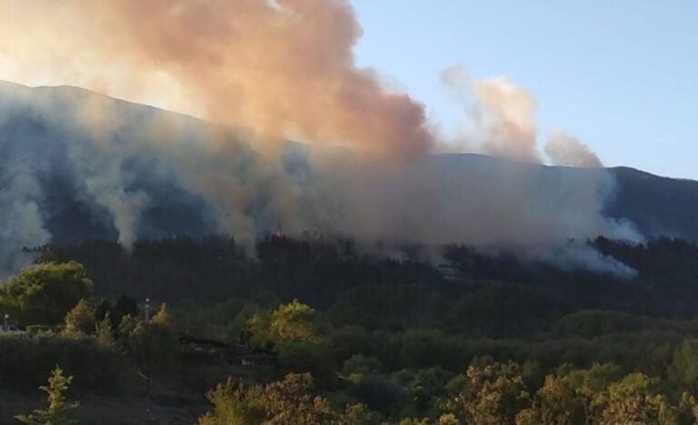 Lago Puelo declara la emergencia ante los incendios