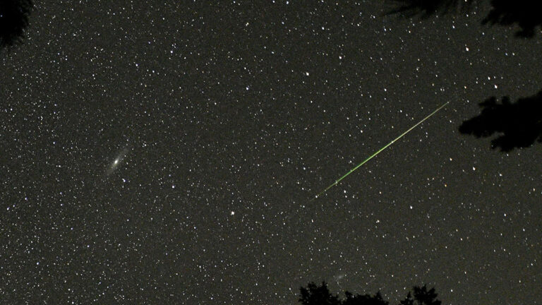 Se podrá observar una lluvia de estrellas este domingo