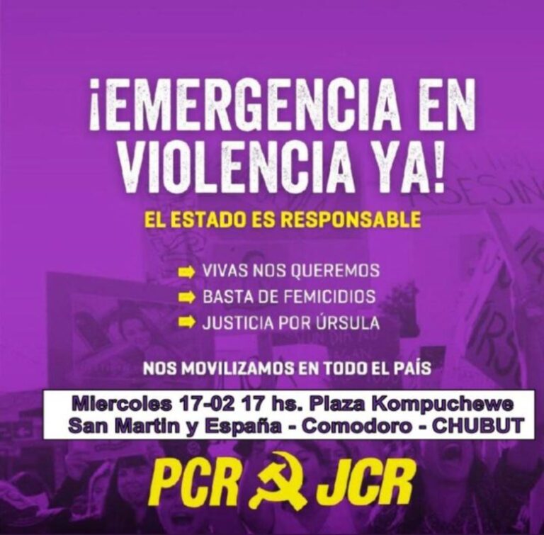 Comodoro se moviliza nuevamente para pedir justicia por Úrsula Bahillo