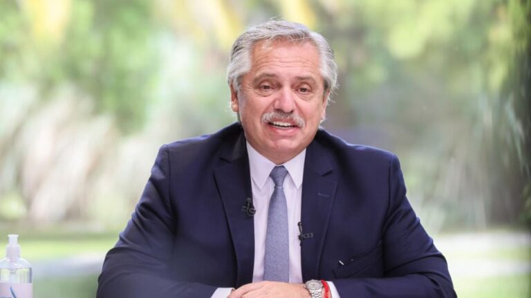 Alberto Fernández dio positivo de coronavirus
