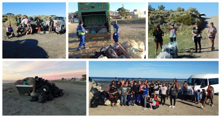 Urbana colaboró con los voluntarios que limpiaron playas