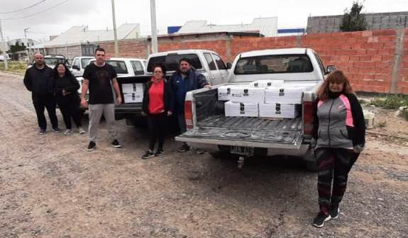 Chubut: El Gobierno Provincial distribuye más de 3.000 kilos de pescado