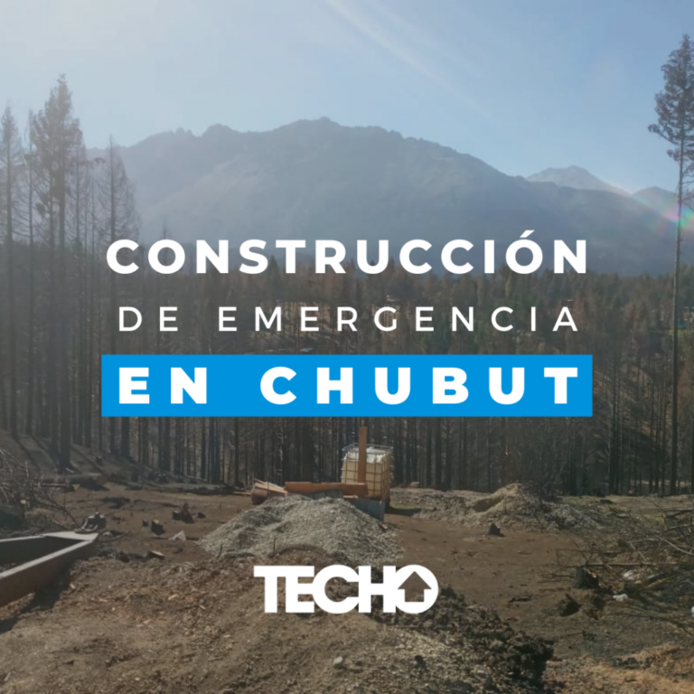 Incendios Forestales: Amnistía Internacional y TECHO se unen para colaborar con las familias afectadas en Chubut