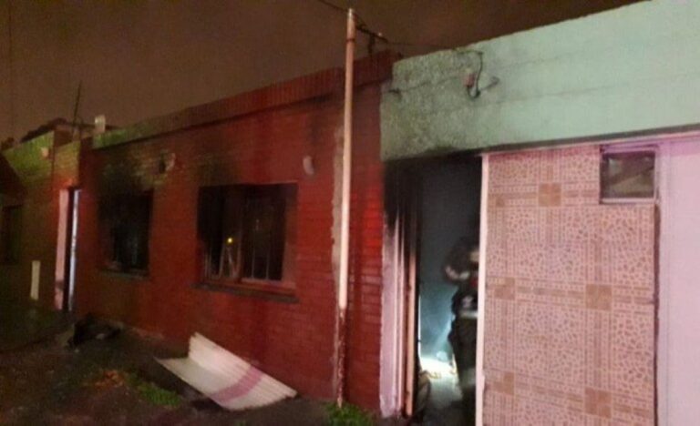 Trelew: Jugaba con un encendedor y prendió fuego la casa